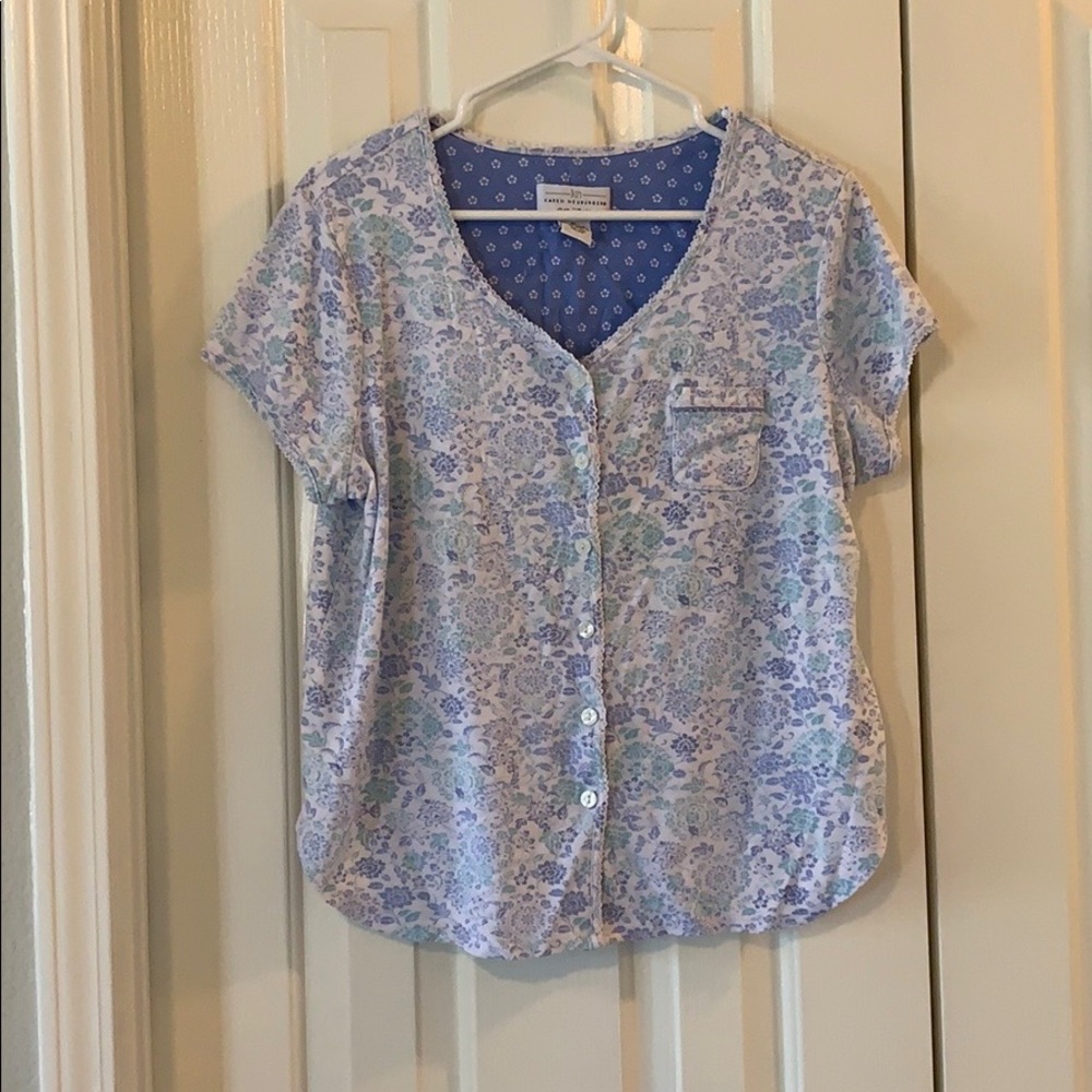 Karen neuburger pajama top